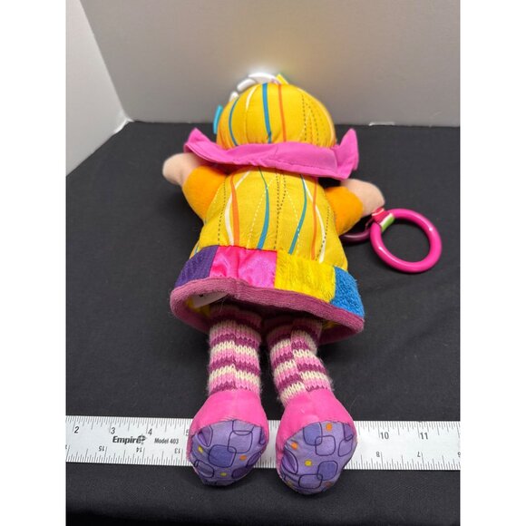 Lamaze Tomy Soft Baby Doll Emily Sensory Developemental Toy With Rattle & Clip - - Picture 4 of 5
